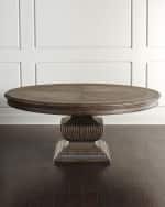 Image 1 of 3: Hooker Furniture Rhapsody Round Dining Table 72"