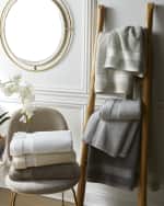 Image 2 of 3: Sferra Dobby Bath Towel