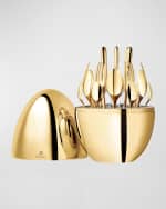 Christofle egg silverware sale
