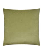 Image 1 of 2: D.V. KAP Home Azure Maze Pillow