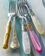 Image 2 of 2: Neiman Marcus French Shine 20-Piece Flatware Service, Champagne