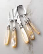 Image 1 of 2: Neiman Marcus French Shine 20-Piece Flatware Service, Champagne