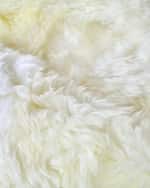 Image 3 of 6: Exquisite Rugs Rocco Sheepskin Rug, 10" x 14"