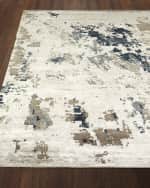 Image 2 of 3: Josie Natori Ursula Hand Knotted Rug, 3' x 10'