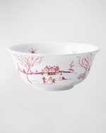 Image 1 of 5: Juliska Country Estate Winter Frolic Cereal/Ice Cream Bowl