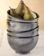 Image 1 of 4: Juliska Pewter Stoneware Cereal/Ice Cream Bowl