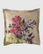 Image 1 of 3: Designers Guild Aubriet Fuchsia European Sham