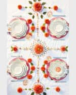 Image 3 of 4: Juliska Berry & Thread Whitewash Scalloped Charger 