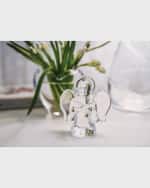 Image 2 of 3: Simon Pearce Small Glass Angel