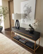 Image 2 of 5: John-Richard Collection Midnight Console Table