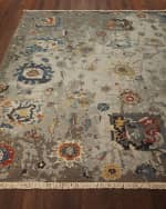 Image 1 of 2: Brinleigh Soumak Weave Hand-Knotted Runner, 3' x 12'