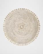 Image 2 of 2: Mode Living Capiz Placemats, Set of 4