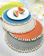Image 1 of 2: Mode Living Capiz Placemats, Set of 4