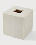 Image 1 of 2: Kassatex Slate Tissue Box Holder
