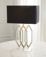 Image 3 of 3: Couture Lamps Prescott Triple Table Lamp