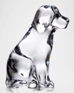 Image 1 of 4: Simon Pearce Dog Figurine in Gift Box