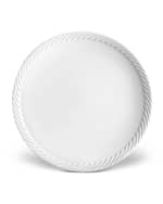 Image 1 of 3: L'Objet Corde Dinner Plate, White