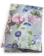 Image 1 of 5: Designers Guild Alexandria Queen Floral Sateen Duvet Cover