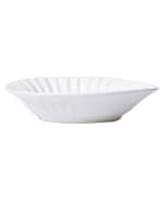 Image 2 of 3: Vietri Incanto Stone Stripe Pasta Bowl, White