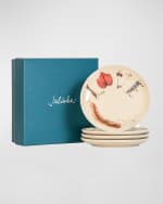 Image 2 of 5: Juliska Forest Walk Tidbit Plates, Set of 4