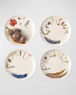 Image 3 of 5: Juliska Forest Walk Tidbit Plates, Set of 4