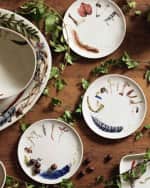 Image 4 of 5: Juliska Forest Walk Tidbit Plates, Set of 4