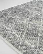 Image 3 of 4: Oscar Hand-Knotted Rug, 3' x 8'