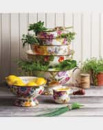 Image 2 of 4: MacKenzie-Childs Flower Market Large Everyday Bowl