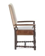 Image 4 of 6: Hooker Furniture Pair of Casella Dining Arm Chairs