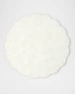 Image 2 of 4: Four 14" Round Capiz Shell Placemats
