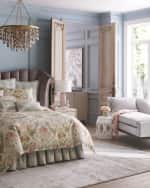 Image 5 of 5: Haute House Moira Channel-Tufted California King Bed
