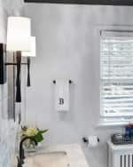 Image 3 of 3: Crystorama Trenton 1-Light Sconce