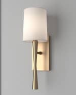 Image 2 of 3: Crystorama Trenton 1-Light Sconce
