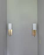 Image 2 of 3: Crystorama Veronica 1-Light Sconce