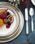 Image 3 of 3: Neiman Marcus Pewter and Ceramic Soup Bowl