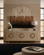 Image 2 of 5: Hooker Furniture Sofia 6-Door Entertainment Console