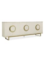Image 1 of 5: Hooker Furniture Sofia 6-Door Entertainment Console