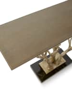 Image 2 of 3: Ambella Woodland Ornate Console Table