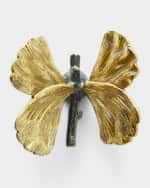 Image 1 of 4: Michael Aram Butterfly Ginkgo Medium Knob