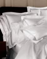 Image 1 of 3: Sferra Millesimo Queen Sateen Duvet Cover
