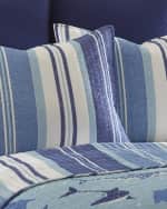 Image 2 of 2: Levtex Sammy Shark Quilt Set