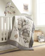 Owl crib set on sale