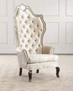 Image 3 of 4: Haute House Antoinette Velvet Chair