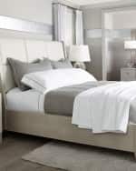 Image 3 of 7: Bernhardt Axiom Quilted Panel Queen Bed