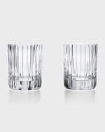Image 4 of 5: Baccarat Harmonie Double Old Fashion Tumblers, 12 Ounces