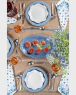 Image 3 of 4: Juliska Berry & Thread Chambray 16" Platter
