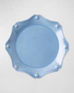 Image 1 of 4: Juliska Berry & Thread Chambray Scalloped Dessert/Salad Plate