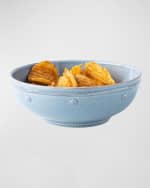 Image 3 of 6: Juliska Berry & Thread Chambray Coupe Bowl