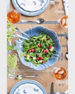 Image 5 of 6: Juliska Berry & Thread Chambray Serving Bowl