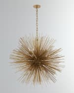 Image 1 of 2: Visual Comfort Signature Strada Large Round Chandelier By Kelly Wearstler